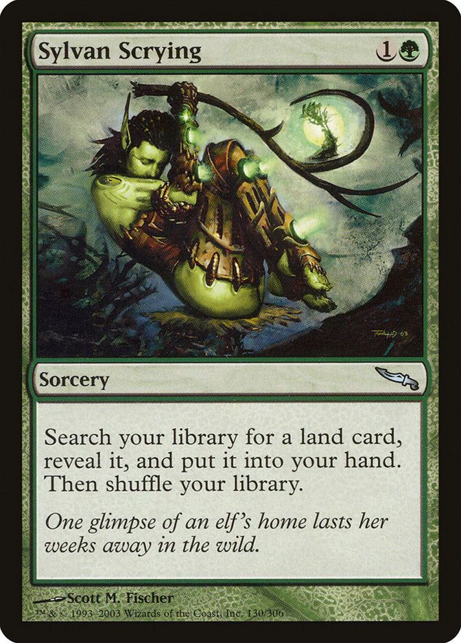 Sylvan Scrying [Mirrodin] | Good Games Modbury