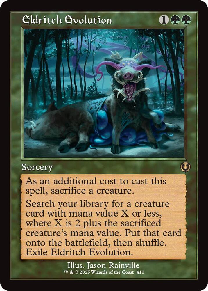Eldritch Evolution 410/287 (Innistrad Remastered)  - Retro Foil | Good Games Modbury