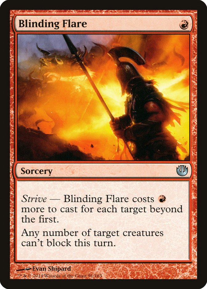Blinding Flare 91/165 (Journey Into Nyx)  - Foil | Good Games Modbury