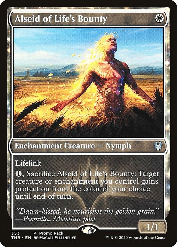 Alseid of Lifes Bounty 353 (Promo Pack: Theros Beyond Death)  | Good Games Modbury
