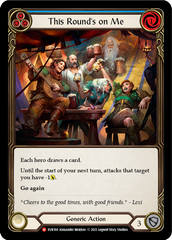 This Round's on Me [EVR160] (Everfest)  1st Edition Rainbow Foil | Good Games Modbury