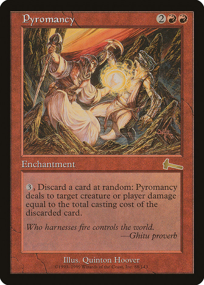 Pyromancy 88/143 (Urza's Legacy)  | Good Games Modbury