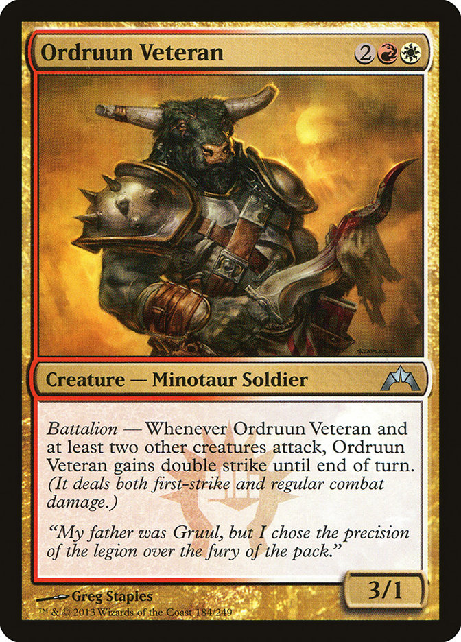 Ordruun Veteran [Gatecrash] | Good Games Modbury