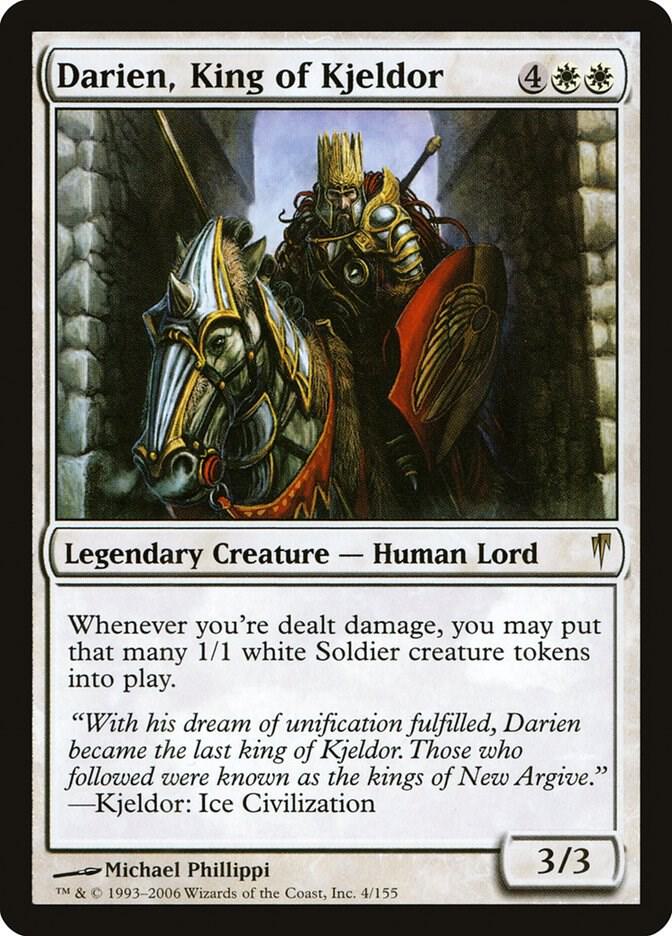 Darien, King of Kjeldor 4/155 (Coldsnap)  - Foil | Good Games Modbury