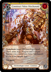 Construct Nitro Mechanoid // Nitro Mechanoid (Marvel) [DYN092] (Dynasty)  Cold Foil | Good Games Modbury