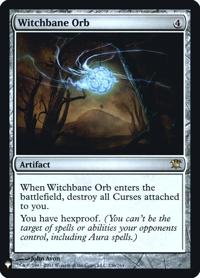 Witchbane Orb ISD-236/5075 (The List Reprints)  - Foil | Good Games Modbury