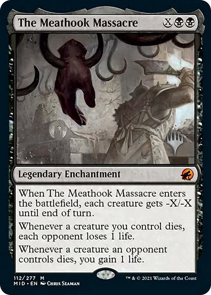 The Meathook Massacre 112 (Promo Pack: Innistrad: Midnight Hunt)  - Foil | Good Games Modbury