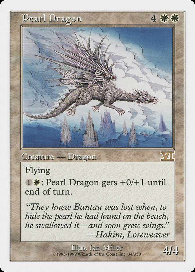 Pearl Dragon 34/350 (Classic Sixth Edition)  | Good Games Modbury