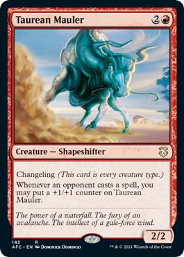 Taurean Mauler 143 (Commander: Adventures in the Forgotten Realms)  | Good Games Modbury