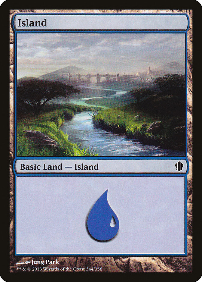Island (344) [Commander 2013] | Good Games Modbury