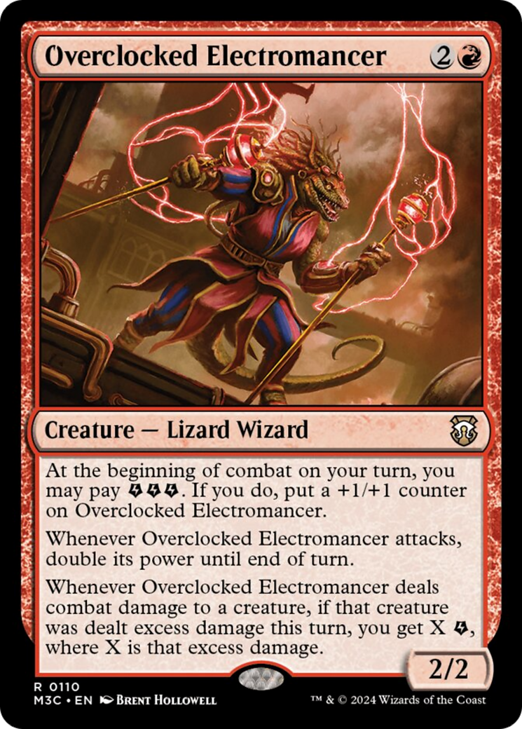 Overclocked Electromancer [Modern Horizons 3 Commander] | Good Games Modbury