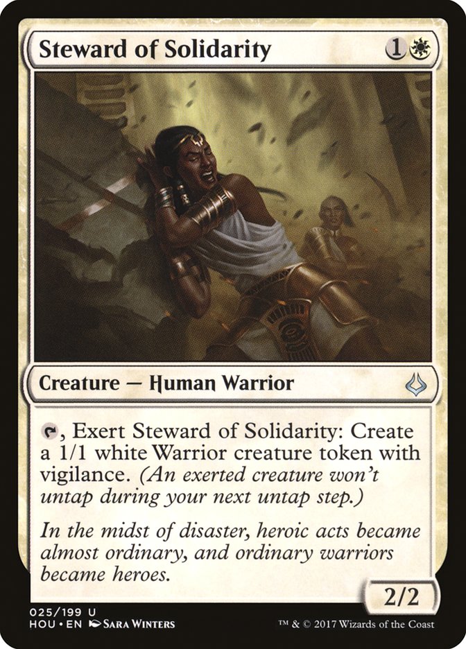 Steward of Solidarity 25/199 (Hour of Devastation)  - Foil | Good Games Modbury