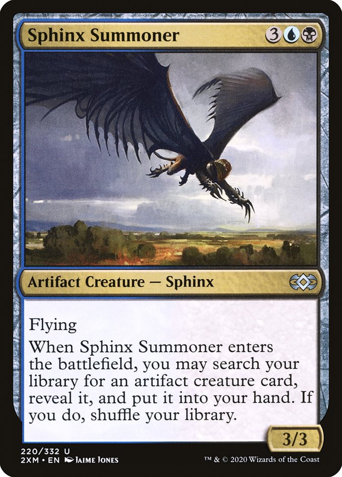 Sphinx Summoner 220/332 (Double Masters)  - Foil | Good Games Modbury
