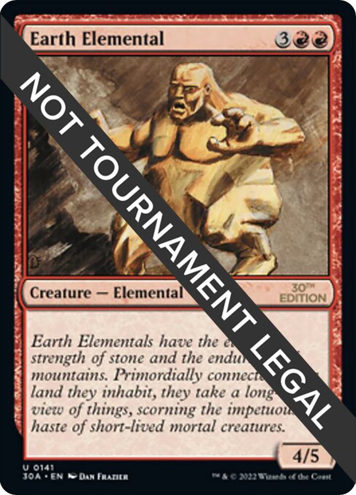 Earth Elemental 141/594 (30th Anniversary Edition)  | Good Games Modbury