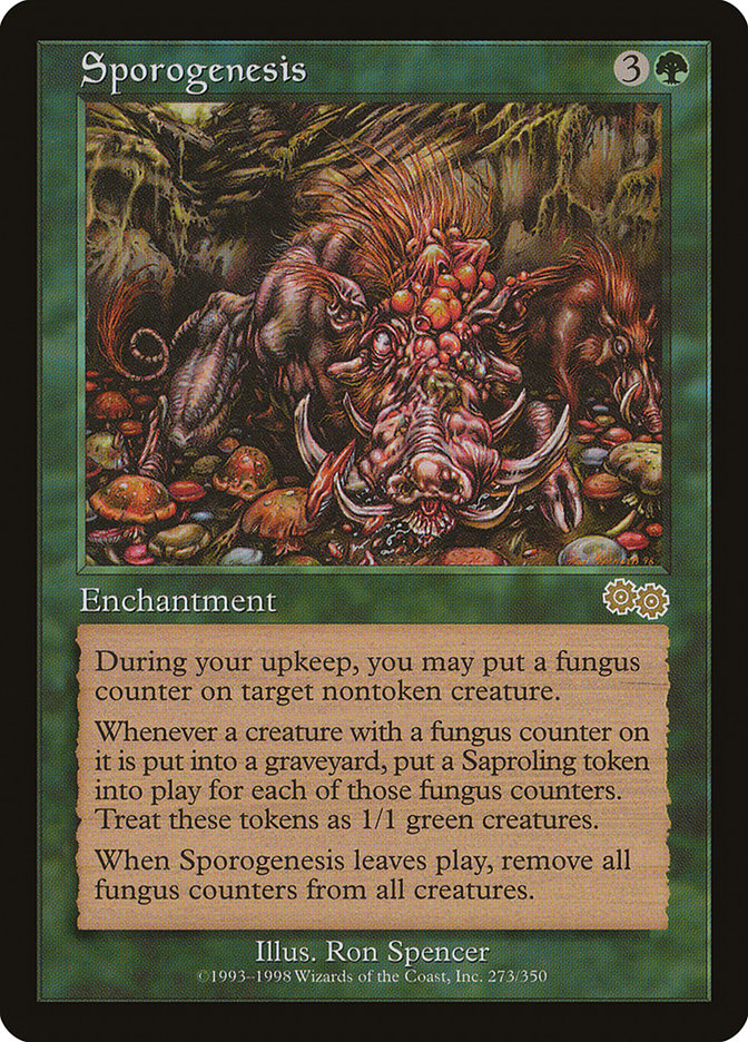 Sporogenesis 273/350 (Urza's Saga)  | Good Games Modbury