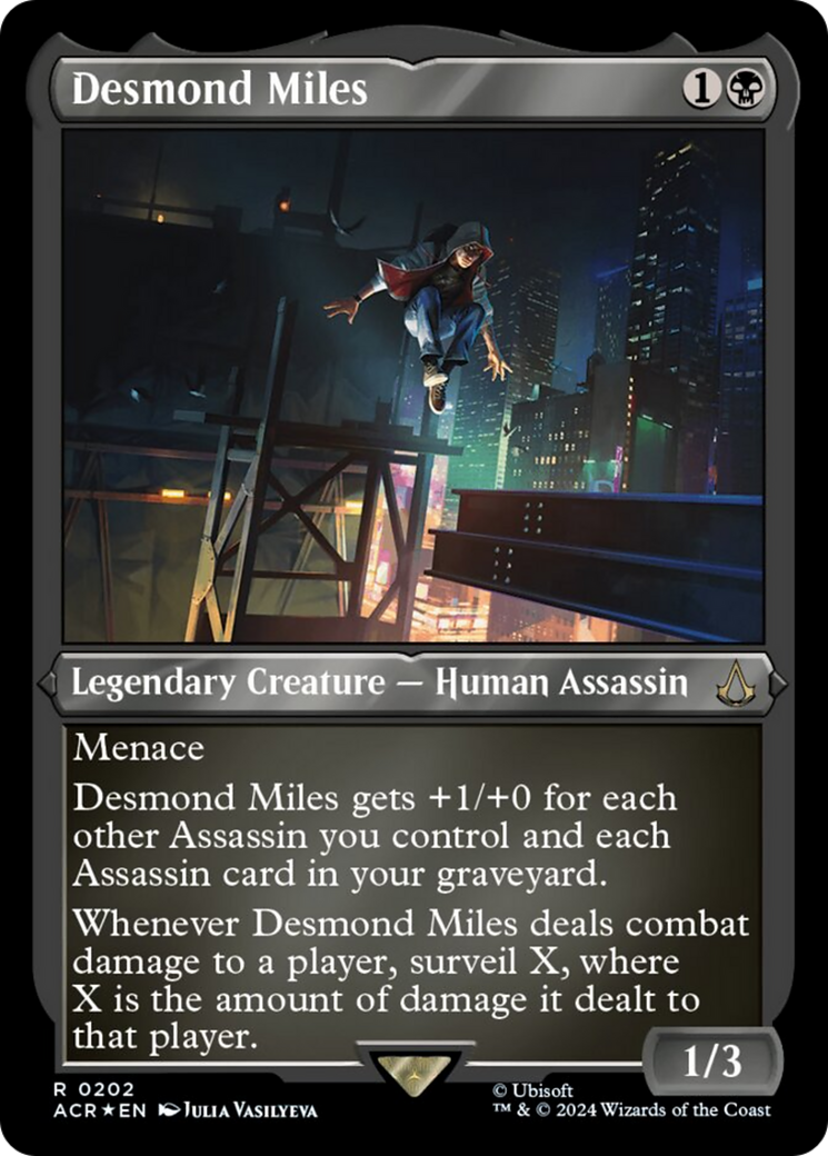 Desmond Miles (Foil Etched) [Assassin's Creed] | Good Games Modbury