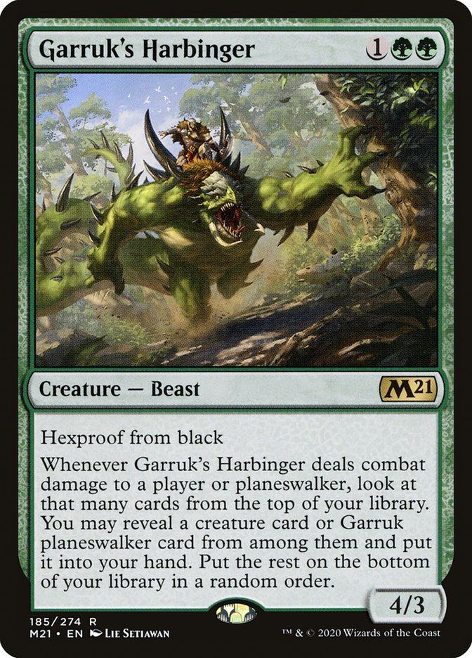 Garruk's Harbinger 185/274 (Core Set 2021)  | Good Games Modbury