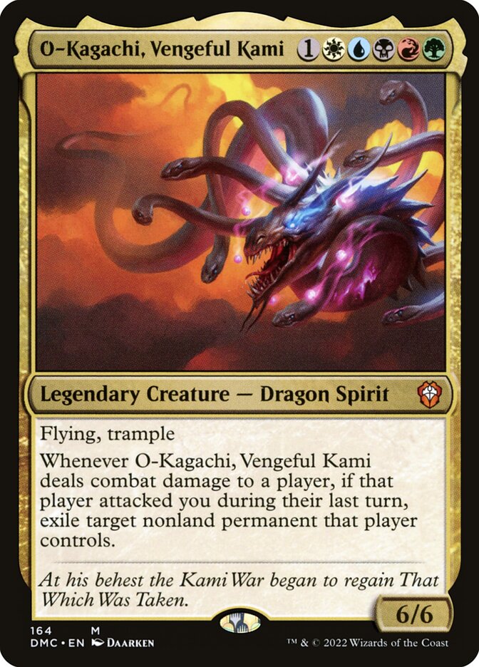 O-Kagachi, Vengeful Kami 164/50 (Commander: Dominaria United)  | Good Games Modbury