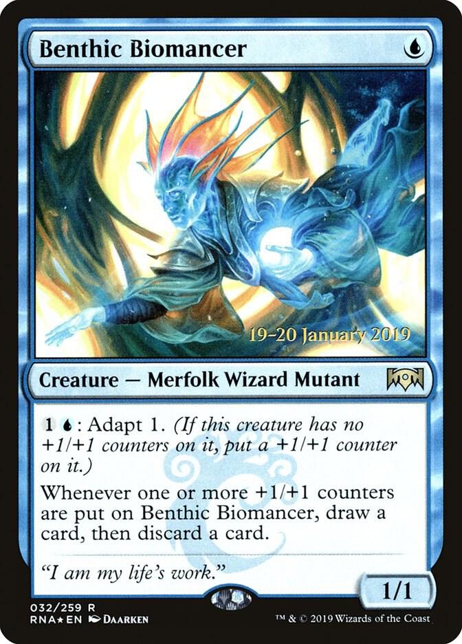 Benthic Biomancer 32s/81 (Prerelease Cards)  - Foil | Good Games Modbury