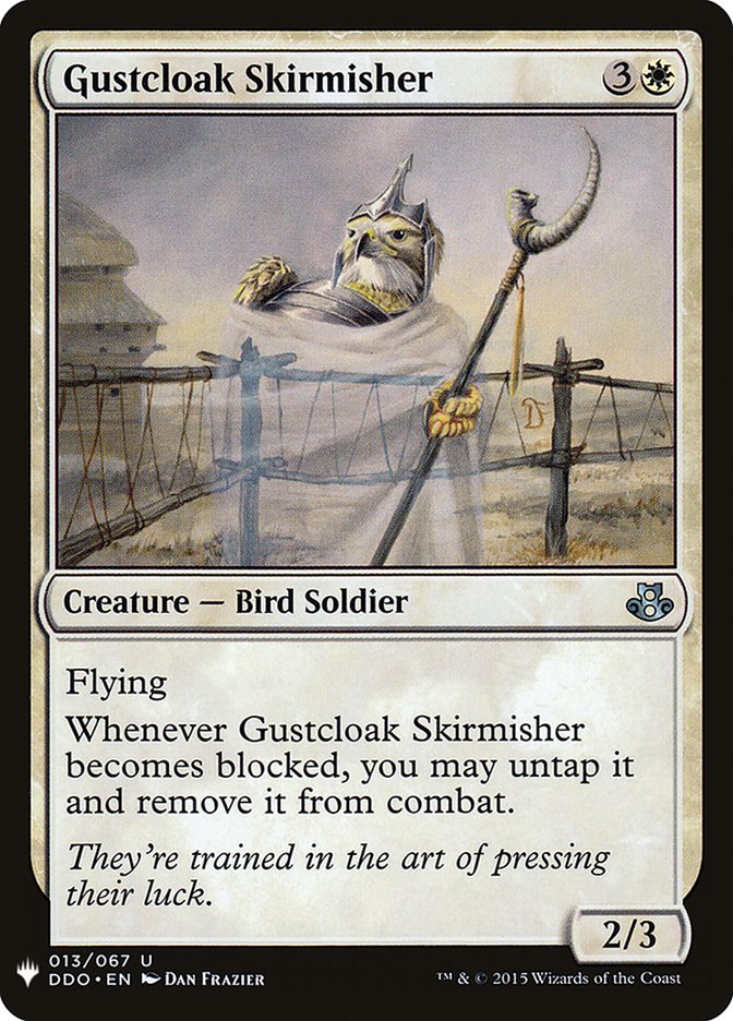 Gustcloak Skirmisher [Mystery Booster] | Good Games Modbury