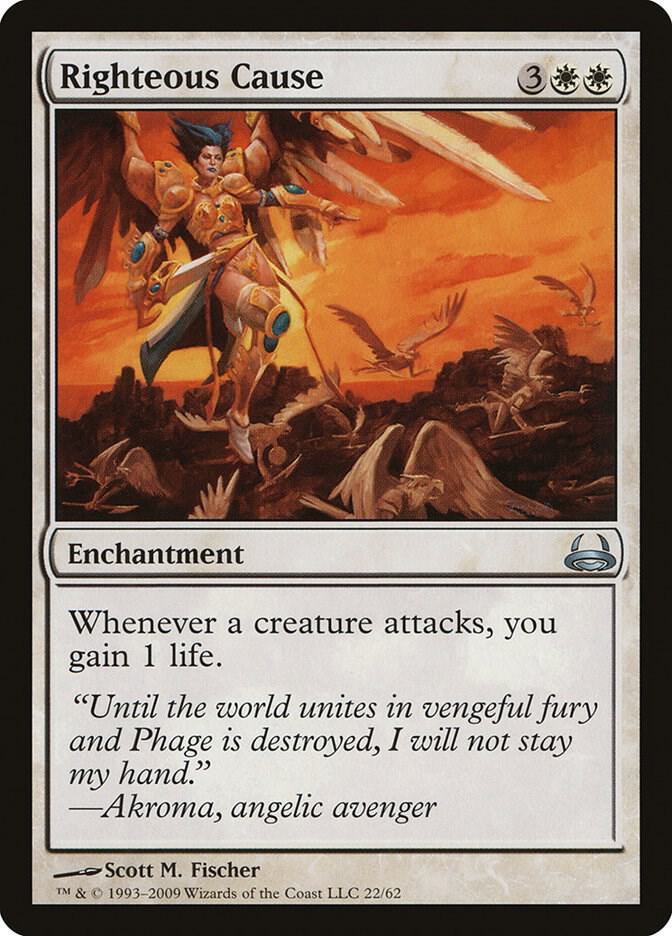 Righteous Cause 22/62 (Duel Decks: Divine vs. Demonic)  | Good Games Modbury