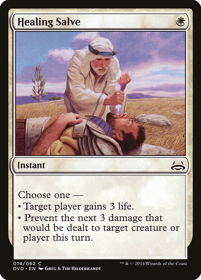 Healing Salve (Divine vs. Demonic) [Duel Decks Anthology] | Good Games Modbury