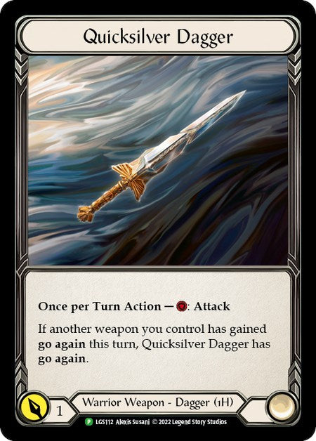 Quicksilver Dagger [LGS112] (Dynasty)  Cold Foil | Good Games Modbury