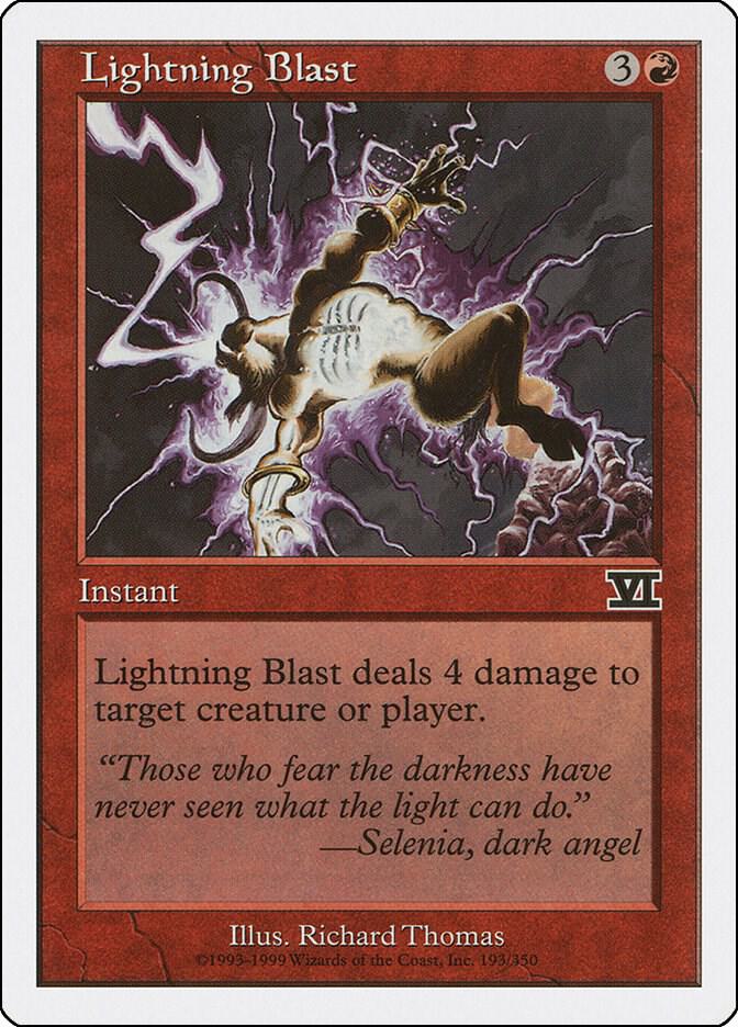 Lightning Blast 193/350 (Classic Sixth Edition)  | Good Games Modbury
