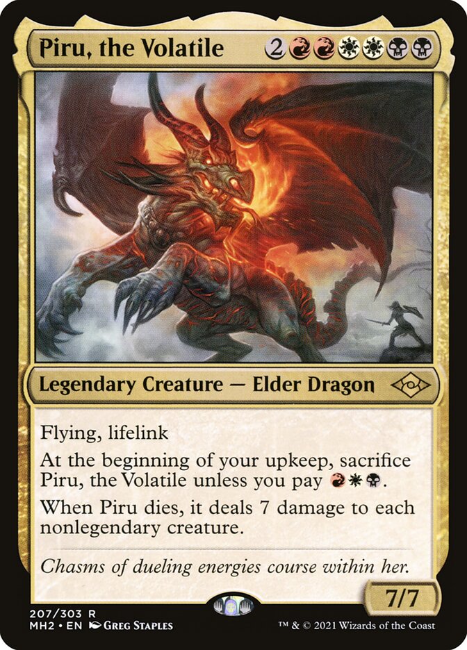 Piru the Volatile 207 (Modern Horizons 2)  | Good Games Modbury