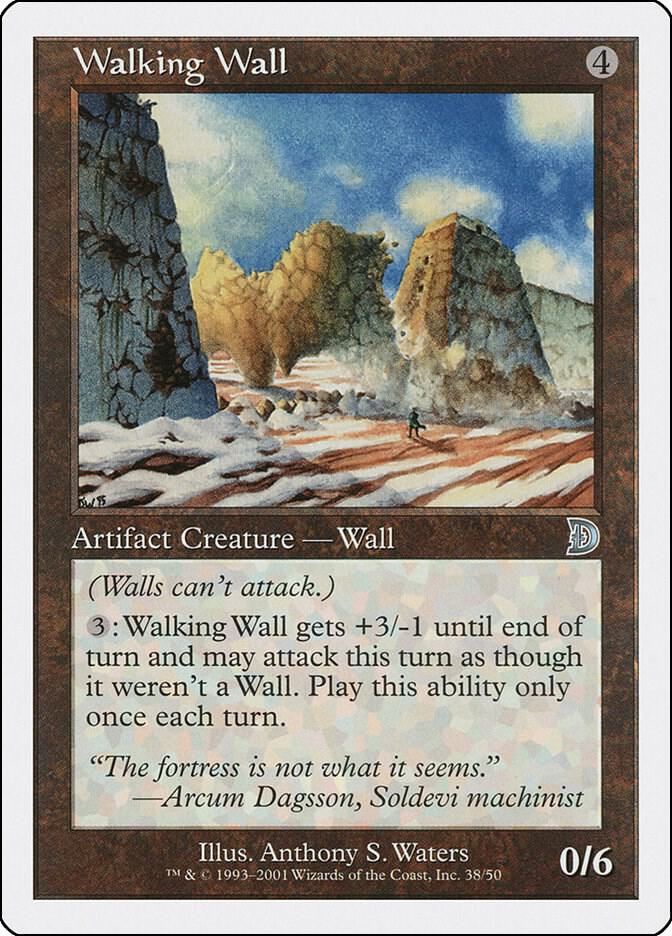 Walking Wall 38/50 (Deckmasters Garfield vs Finkel)  | Good Games Modbury