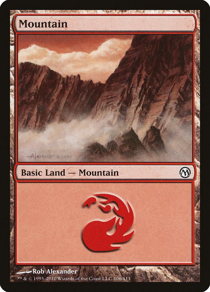 Mountain 106/113 (Duels of the Planeswalkers)  | Good Games Modbury