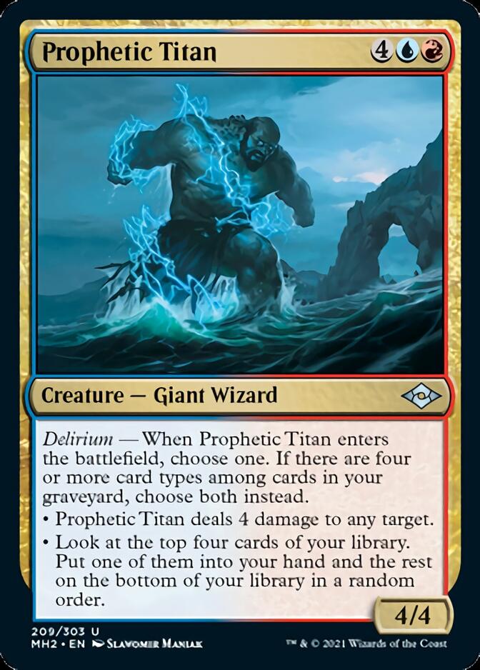 Prophetic Titan [Modern Horizons 2] | Good Games Modbury