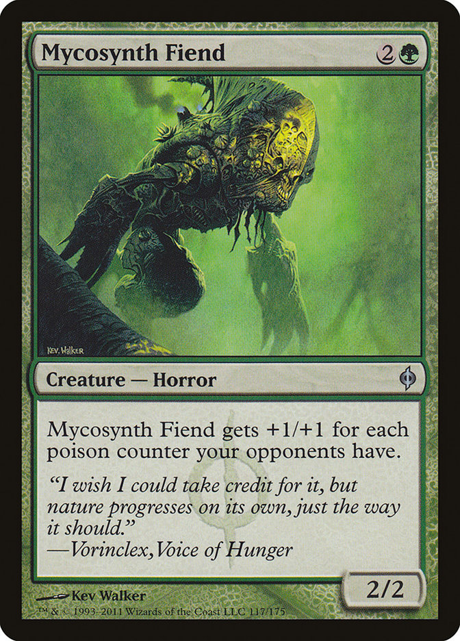 Mycosynth Fiend [New Phyrexia] | Good Games Modbury