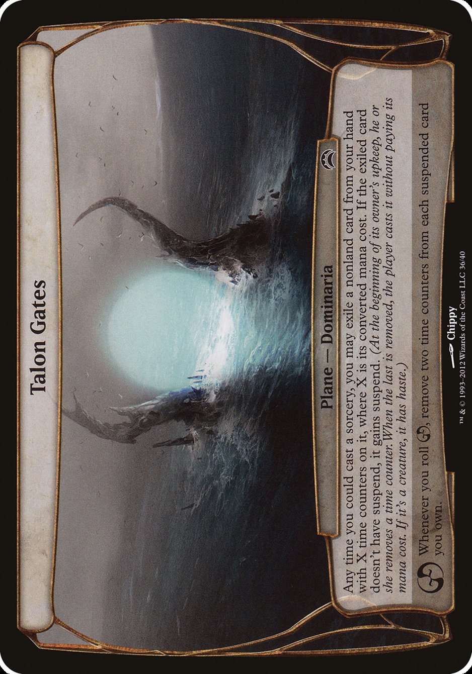 Talon Gates (Planes) [Planechase 2012 Planes] | Good Games Modbury