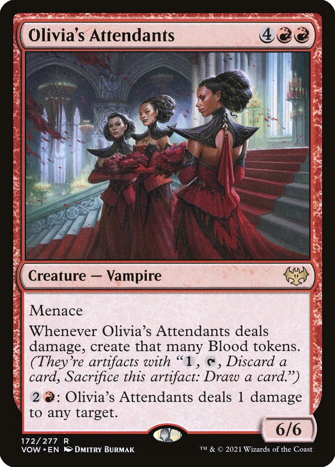 Olivia's Attendants 172/277 (Innistrad: Crimson Vow)  | Good Games Modbury