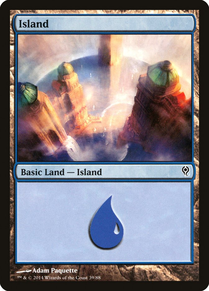 Island (39) [Duel Decks: Jace vs. Vraska] | Good Games Modbury