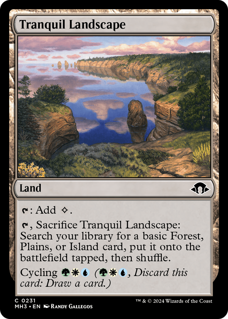 Tranquil Landscape [Modern Horizons 3] | Good Games Modbury