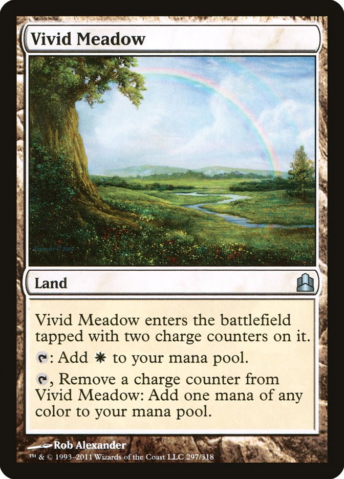 Vivid Meadow [Commander 2011] | Good Games Modbury
