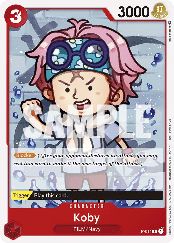 Koby (One Piece Film Red) [One Piece Promotion Cards] | Good Games Modbury