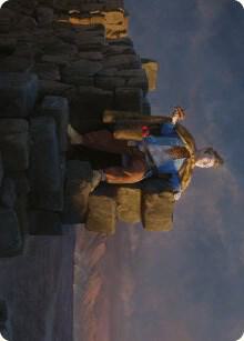 Pippin Warden of Isengard Art Card 66 (Art Series: Universes Beyond: The Lord of the Rings: Tales of Middle-earth)  | Good Games Modbury