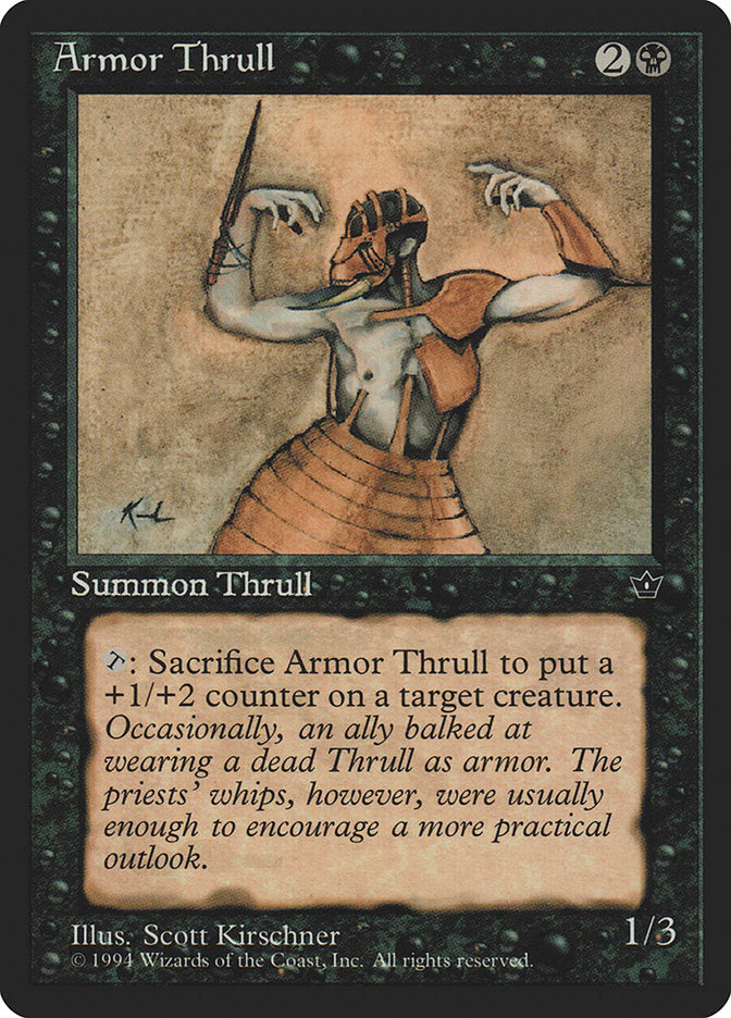 Armor Thrull (Scott Kirschner) [Fallen Empires] | Good Games Modbury