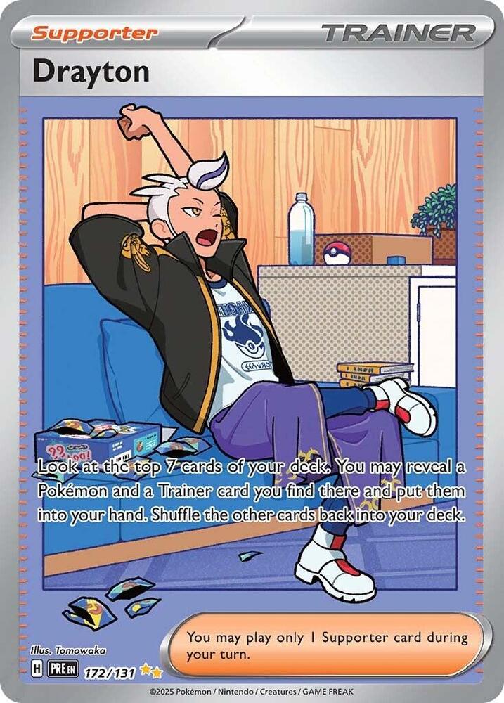 Drayton (172/131) [Scarlet & Violet: Prismatic Evolutions] | Good Games Modbury