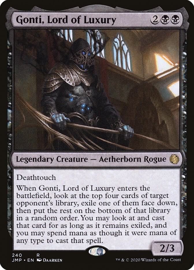 Gonti, Lord of Luxury 240/495 (Jumpstart)  | Good Games Modbury
