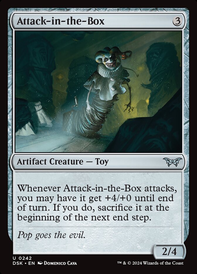 Attack-in-the-Box 242/286 (Duskmourn: House of Horror)  - Foil | Good Games Modbury