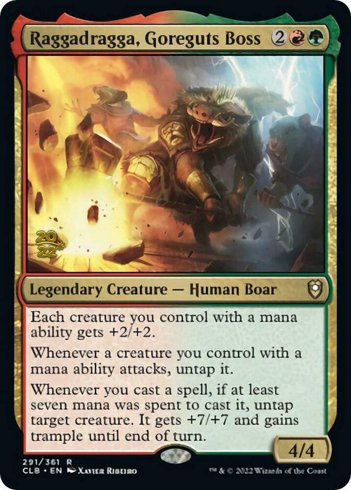 Raggadragga Goreguts Boss 291s/108 (Prerelease Cards)  - Foil | Good Games Modbury