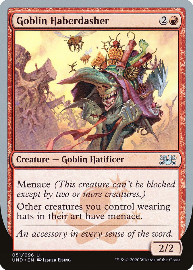 Goblin Haberdasher 51/96 (Unsanctioned)  | Good Games Modbury