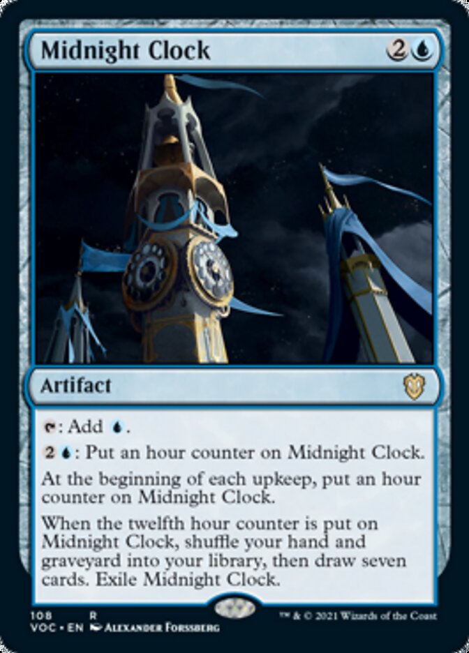 Midnight Clock [Innistrad: Crimson Vow Commander] | Good Games Modbury