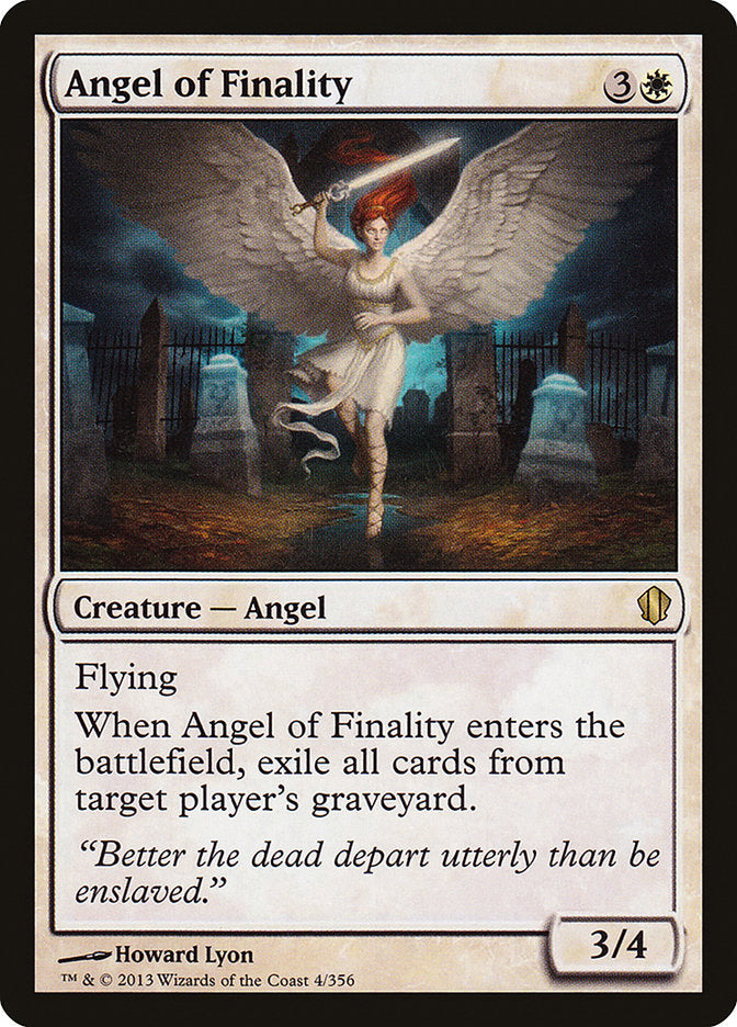 Angel of Finality [Commander 2013] | Good Games Modbury