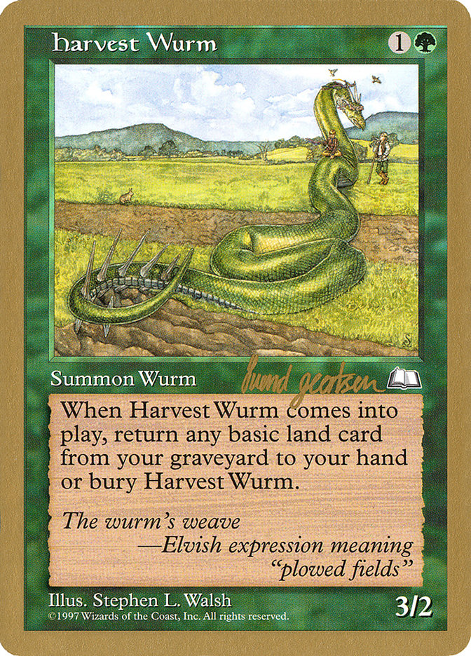 Harvest Wurm (Svend Geertsen) [World Championship Decks 1997] | Good Games Modbury