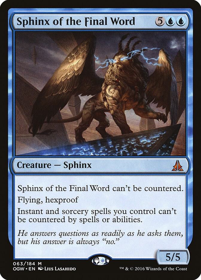 Sphinx of the Final Word 63/184 (Oath of the Gatewatch)  | Good Games Modbury